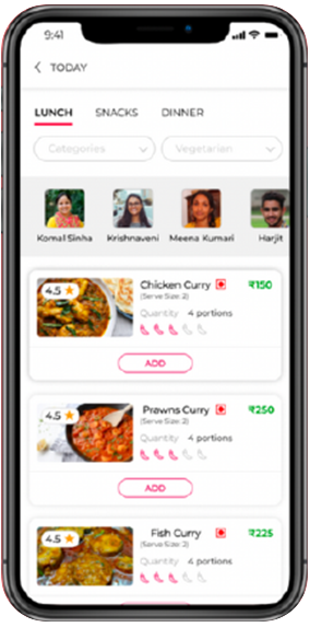 Home Made Food By Neighbours